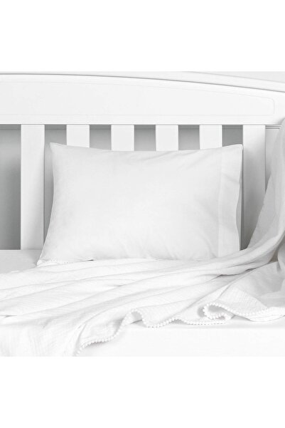 İz Concept Premium Pamuklu Bebek Yastığı 1-4 Yaş Saf Silikon Dolgulu 35x45 255 gr Premium Quality Baby