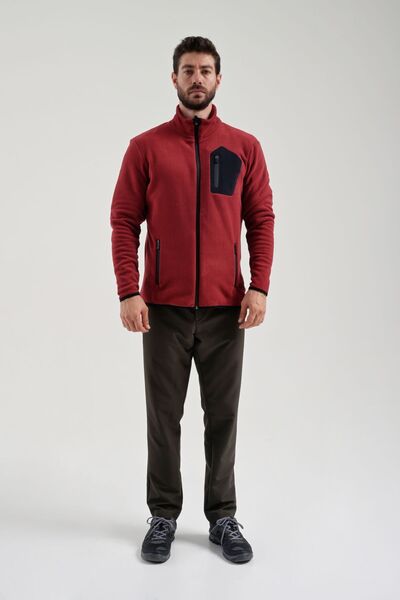 Exuma Tam Fermuarlı Erkek Polar 2312003