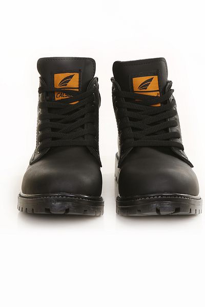 lord's ayakkabı Black-Maldivian Water-Resistant Rubber Sole Boots