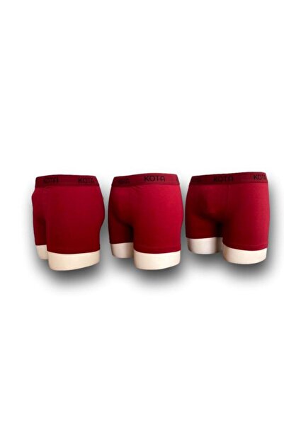 KOTA Men's Cotton Slip Boxer 3-Piece