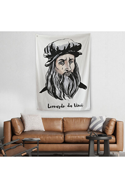 Harita Sepeti Leonardo da Vinci Dekorativna zidna obloga - Tepih si-5918
