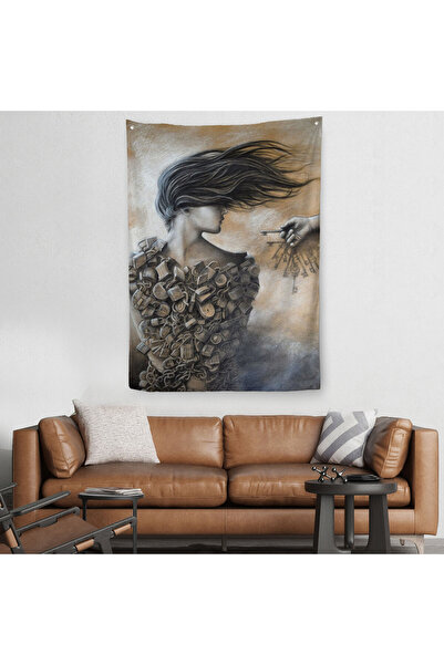 Harita Sepeti غطاء حائط نسائي داخل الأقفال - سجادة - 6067