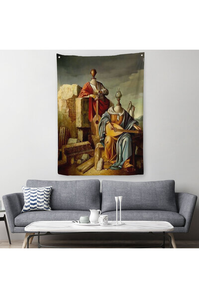 Harita Sepeti غطاء حائط فيتو كامبانيلا من عصر النهضة السوريال - 6492