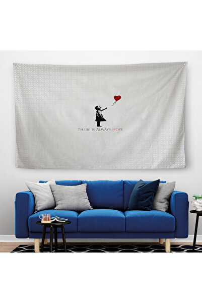 Harita Sepeti Banksy devojka sa crvenim balonom - uvek je nade, zidna tapeta ...