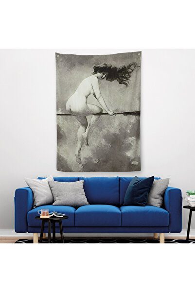 Harita Sepeti ألبرت جوزيف بينوت: الساحرة التي تترك مكنسة الشابات (1910) غطاء ...