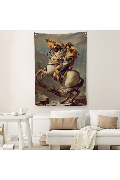 Harita Sepeti غطاء حائط نابليون يتجاوز جبال الألب - سجادة - 6011