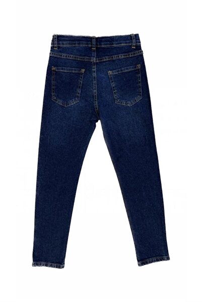 minny max Erkek Çocuk Likralı Denim Jean Kot Pantolon