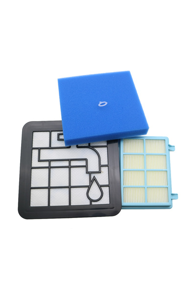 Generic Brand Philips Fc9331 Powerpro City Compatible Hepa Filter Set