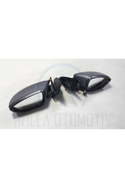 Aftermarket 2 x VW SCİROCCO 2008-2017 DIŞ DİKİZ AYNA KOMPLE 6 FİŞLİ TAKIM