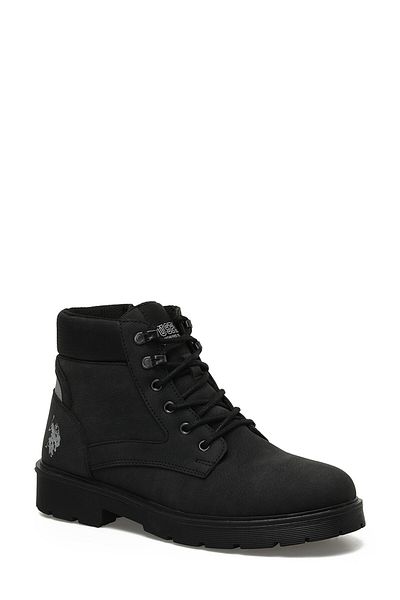 U.S. Polo Assn. FORREST 3PR Μαύρες ανδρικές μπότες ποδηλασίας