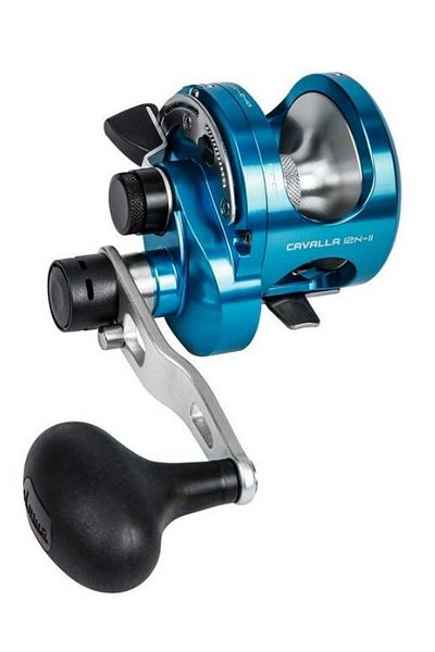 Okuma Cavalla Blue Cavb5Ii 4 Ball 6.4:1/3.8:1 Dual Speed Right Hand Spinning Wheel Machine