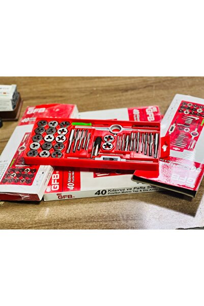 GFB 3960 - Kılavuz Pafta Seti Takımı 40 Parça