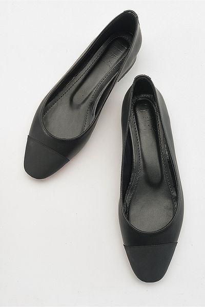 LuviShoes LONRA Чорний жіночий бабет