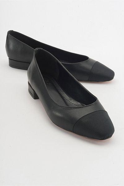 LuviShoes LONRA Чорний жіночий бабет