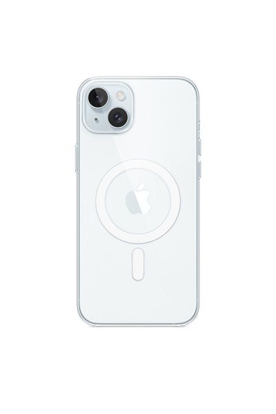 Apple جراب شفاف لهاتف iPhone 15 Plus مع Magsafe