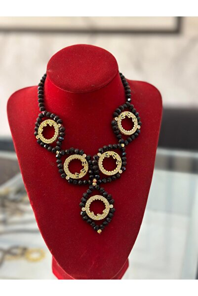 Bereket Gold 5`li Çeyrek Kolye