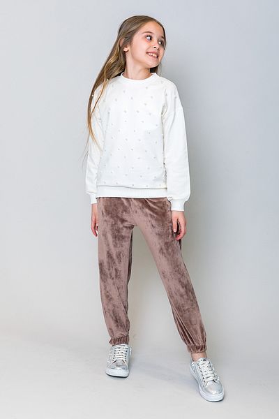 incity Pantaloni de sport Jogger din catifea pentru fete