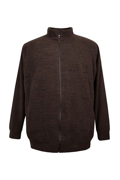 marufshop Μεγάλο μέγεθος με φερμουάρ Thessaloniki Sweat Brown