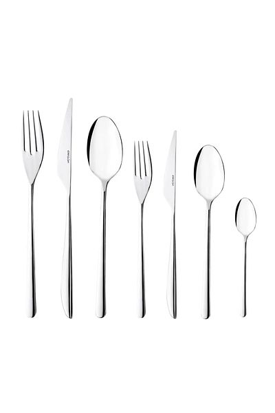Emsan Bello 12-person Elegance Luxury Fork Spoon Knife Set - 84 Pieces