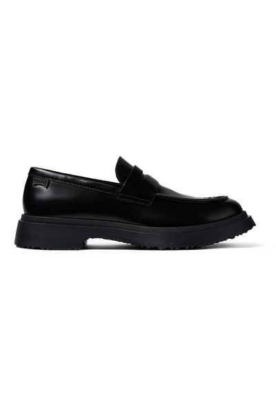 CAMPER K100633 Walden Leather Moccasin Black Men's Shoes