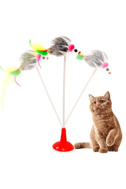 CAT TOYS VANTUZLU FARE BAŞLI KEDİ OYUNCAĞI