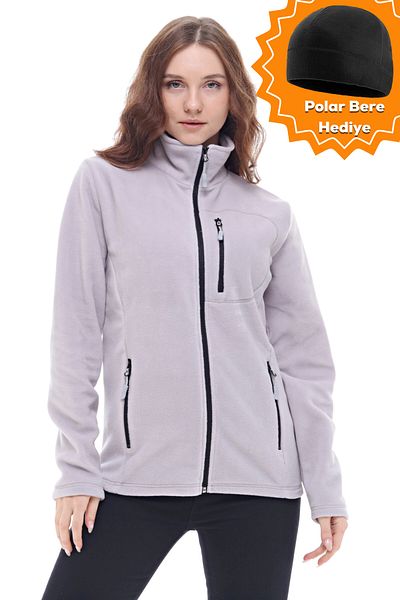 GHASSY CO. Ghassyco. Women's Full Zipper Fleece Jacket