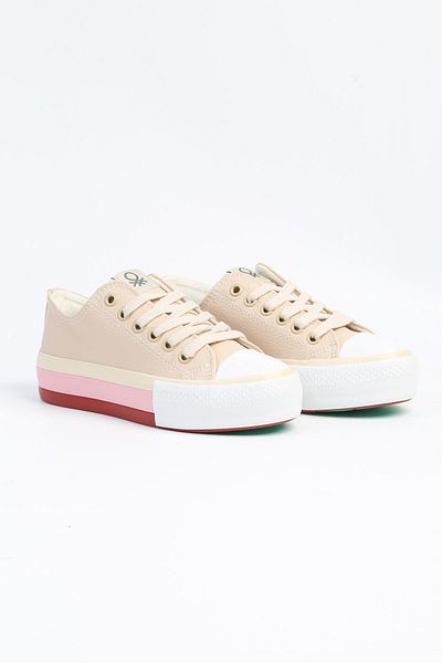 Benetton ® |   BN-31121 - 3114 Bej - Pantofi sport pentru damă