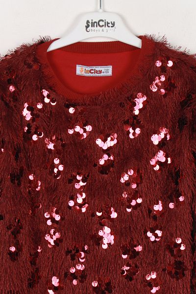 incity Girl's Sequin Sweater