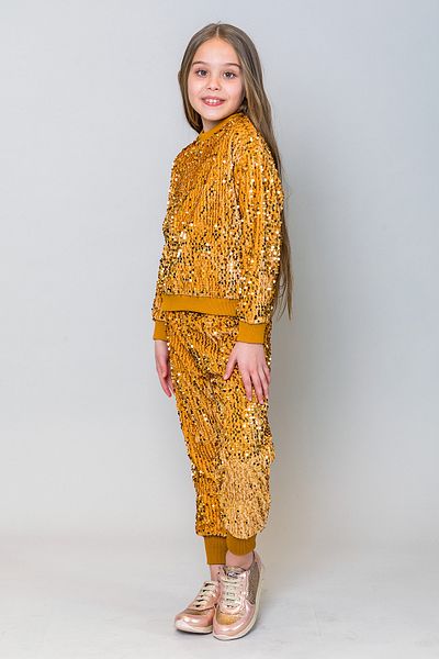 incity Girl's Sequin Jogger Pants