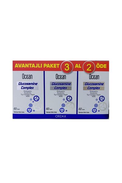Ocean Glucosamine Complex 60 Tablets - Buy 3 Pay 2