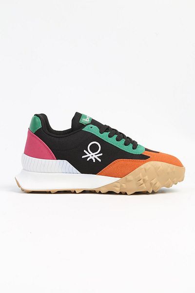 Benetton ®| BN-31090 - 3342 Multi Color - Women's Sports Shoes