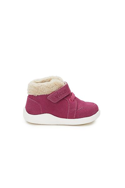 Vicco Fuchsia Tinky Lightweight Orthopedic Baby Girl First Step Boots