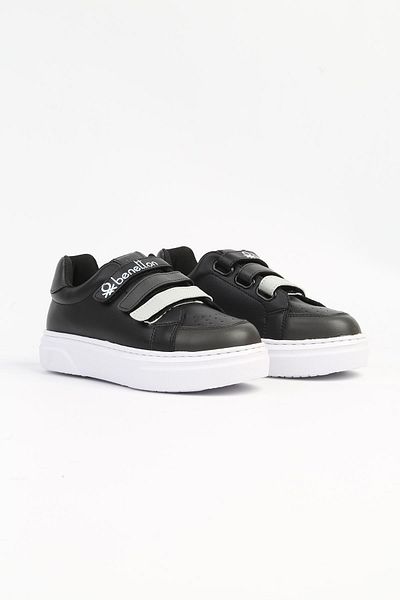 Benetton ® |   BN-31112 - 3826 Μαύρα - Παιδικά Αθλητικά Παπούτσια