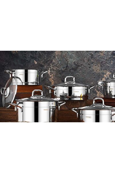 Kahramanlar Sırma Beşli Tencere Seti 2020
