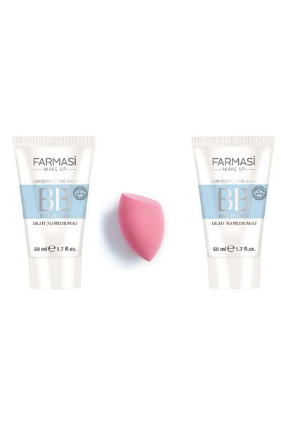 Farmasi 50 ml 02 Bb Cream 2 X Pcs + Gift Sponge