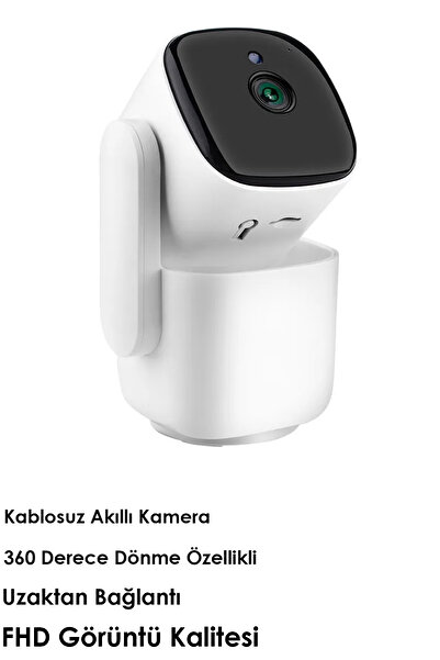 TECHNOMEN 1080p 5G Wifi Ses Çıkış Güvenlik Kamerası Bebek Monitörü IR Kamera İp Kamera Gece Görüşlü Kızılötesi