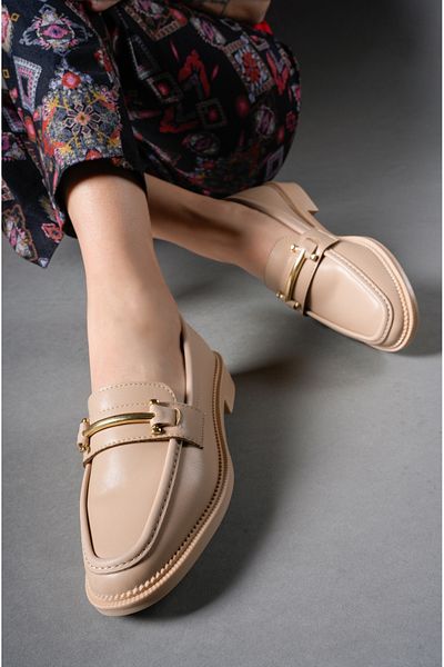 Riccon Γυναικείο Loafer Esvaqua0012102 Γυμνό