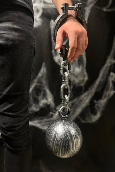 Huzur Party Store Halloween Gülle Kelepçe Cadılar Bayramı Partisi Pranga Deko...