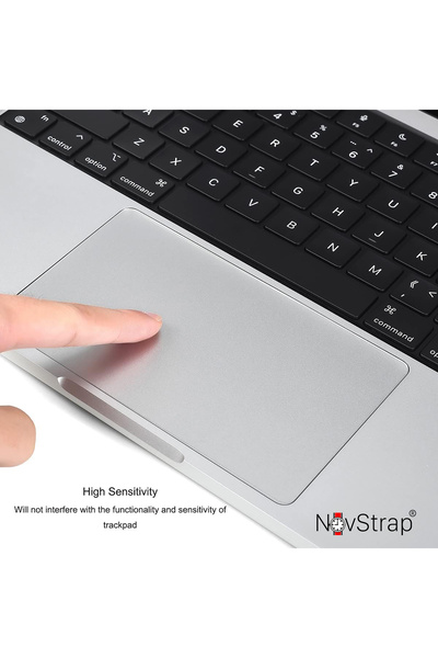 NovStrap Apple MacBook Pro 13 inç M1 M2 A2338 A2289 A2251 ile Uyumlu Touchpad Trackpad Koruyucu Film