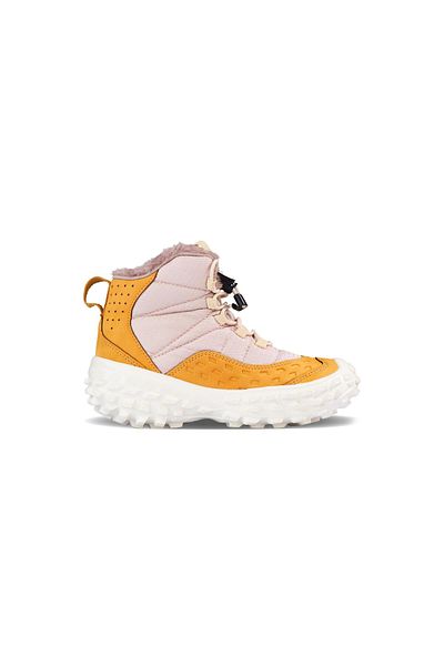 Vicco Tiger Light Unisex Παιδικές Μπεζ μπότες χιονιού με γούνα στο εσωτερικό