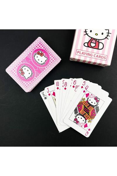 hediyeofisi بطاقة لعب البوكر هالو كيتي أنمي كات