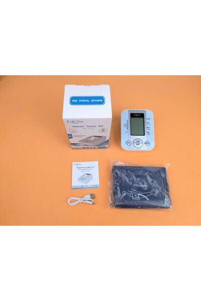 Lifenet Life Net Elektronik Tansiyon Aleti Türkçe Konuşan Jn-163d Pilsiz 8681893031948