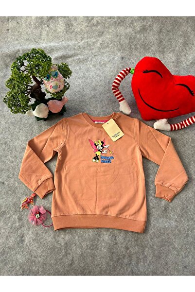 PATYKİDS MİNNİE MOUSE BASKILI KIZ ÇOCUK SWEAT