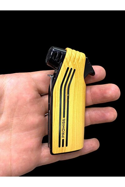 PROMISE PROMİSE SARI SİYAH PİPO ÇAKMAĞI 409225