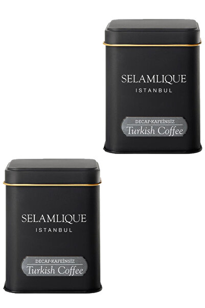 Selamlique 125 جرام قهوة تركية خالية من الكافيين - 2 قطعة