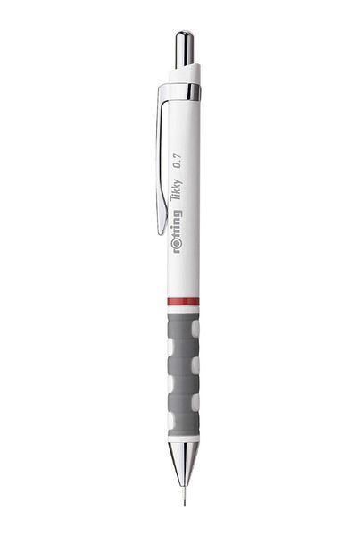Rotring ROTRING TİKKY 0.7 mm ENDED PEN + END AND LIGHT GIFT SET - WHITE