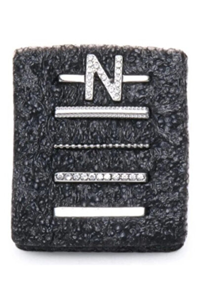 Asfal Apple Watch Serisi Uyumlu Harfli Akıllı Saat Kordon Süsü Tüm Seriye Uyu...