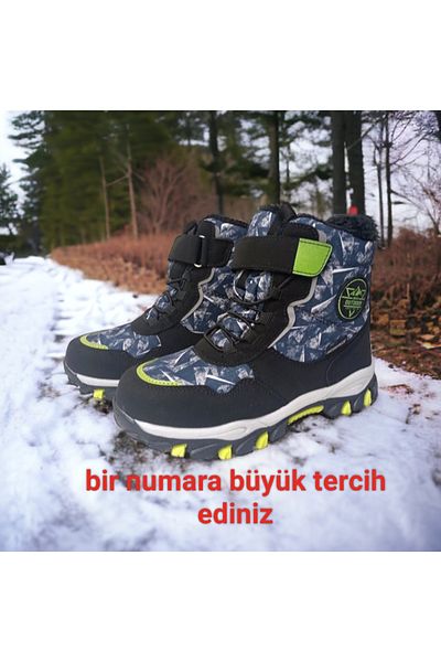 PATİK BEBE Αδιάβροχες Waterproff Boy Snow Boots