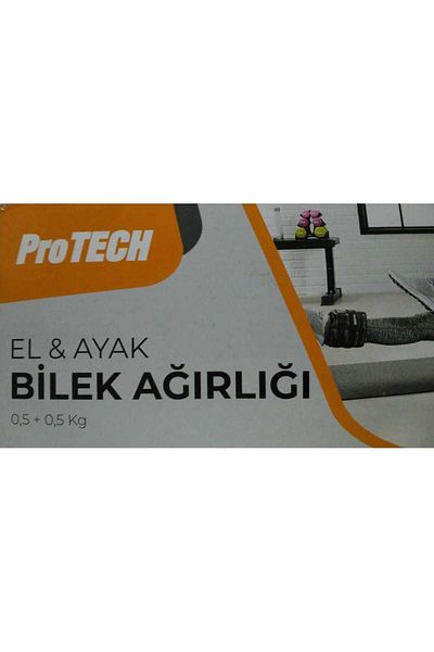 PROTECH 0.5 + 0.5 kg Hand & Foot Wrist Weight