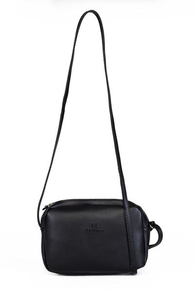 ynt home Women's Mini Urban Cross Strap Zippered Adjustable Strap Model Handb...